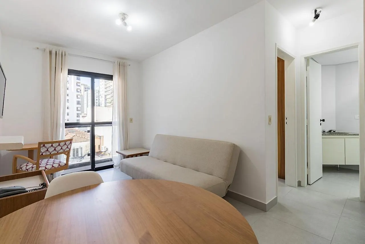 Apartmán Apto 26 Com Smart Tv E Wifi Vivo Fibra Columbia Resid Ao Lado Pamplona Shopping Jardins - São Paulo